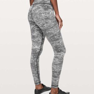 Lululemon Wunder Under Hi-Rise Tight 28" Rush Jacquard